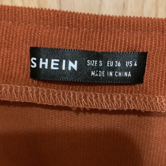 Shein Small rust colored mini dress. - Picture 2 of 6